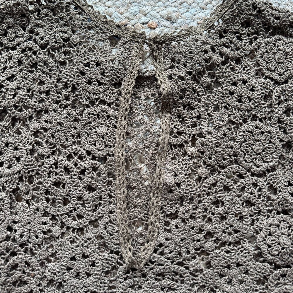 ZARA Crochet Lace Top – Size M – New without tags 🤎 - Picture 12 of 12